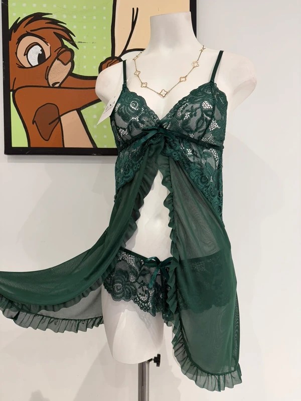 Nuisette 2 pièces Verte Taille L