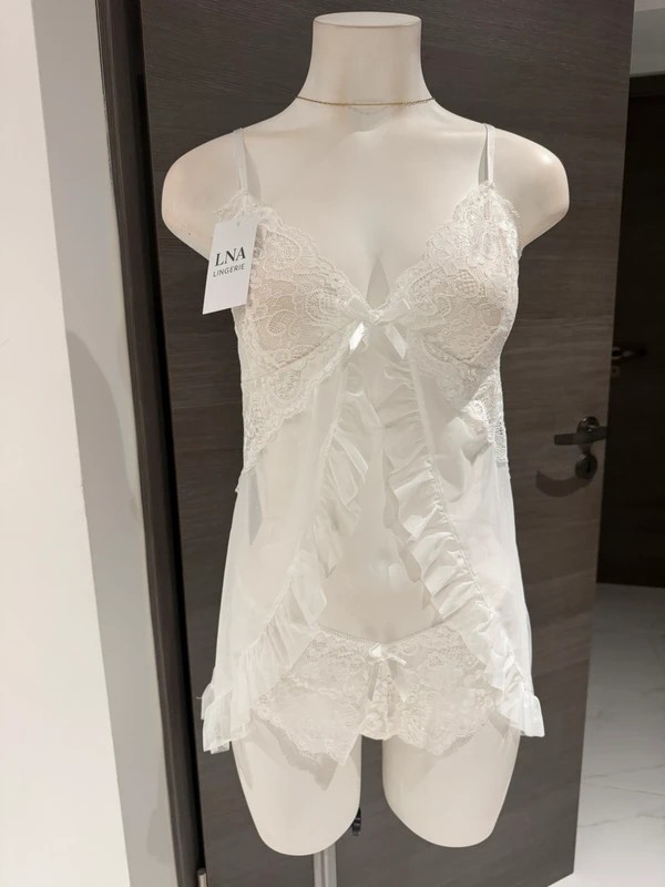 Nuisette Blanche Sexy Taille L
