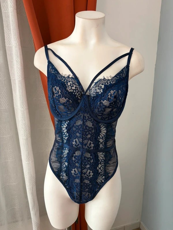 Body Transparent Bleu Taille XL
