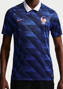 Maillot de foot Nike Dri-FIT France 2026 Stadium Domicile pour homme - Game Royal/Blackened Blue/Blanc/Metallic Copper - Size XS